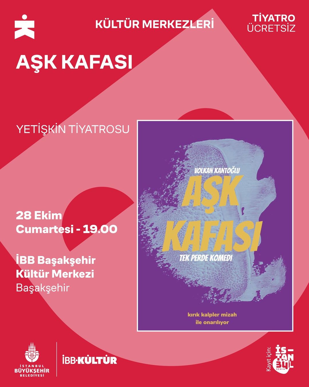 İBB - Yetişkin Tiyatrosu: Aşk Kafası