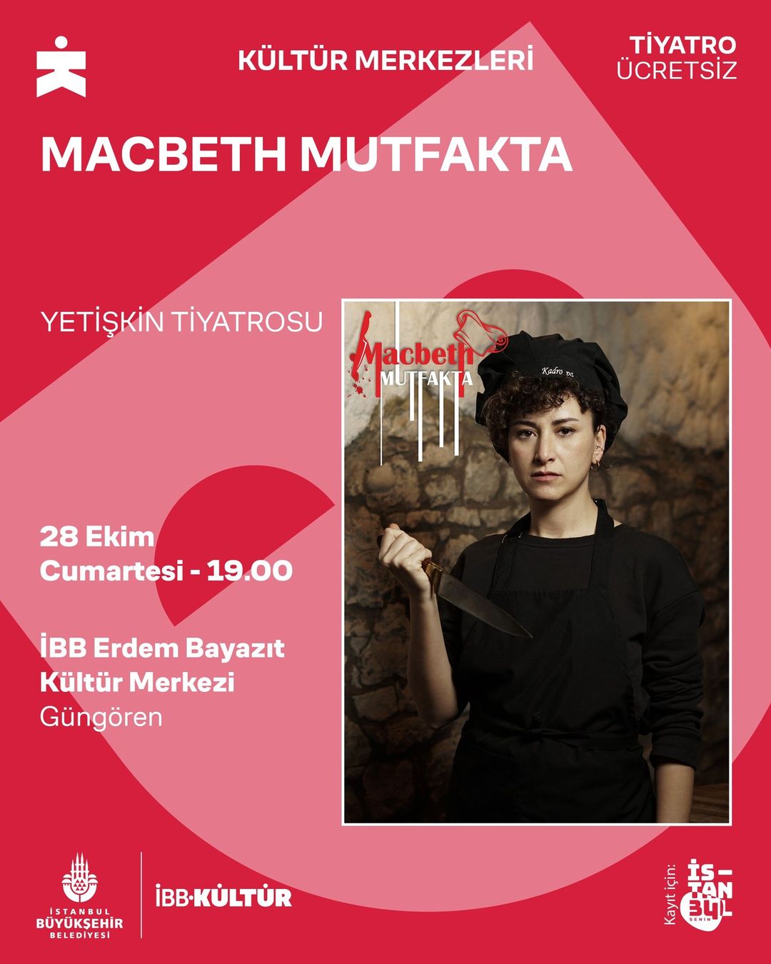 İBB - Yetişkin Tiyatrosu: Macbeth Mutfakta
