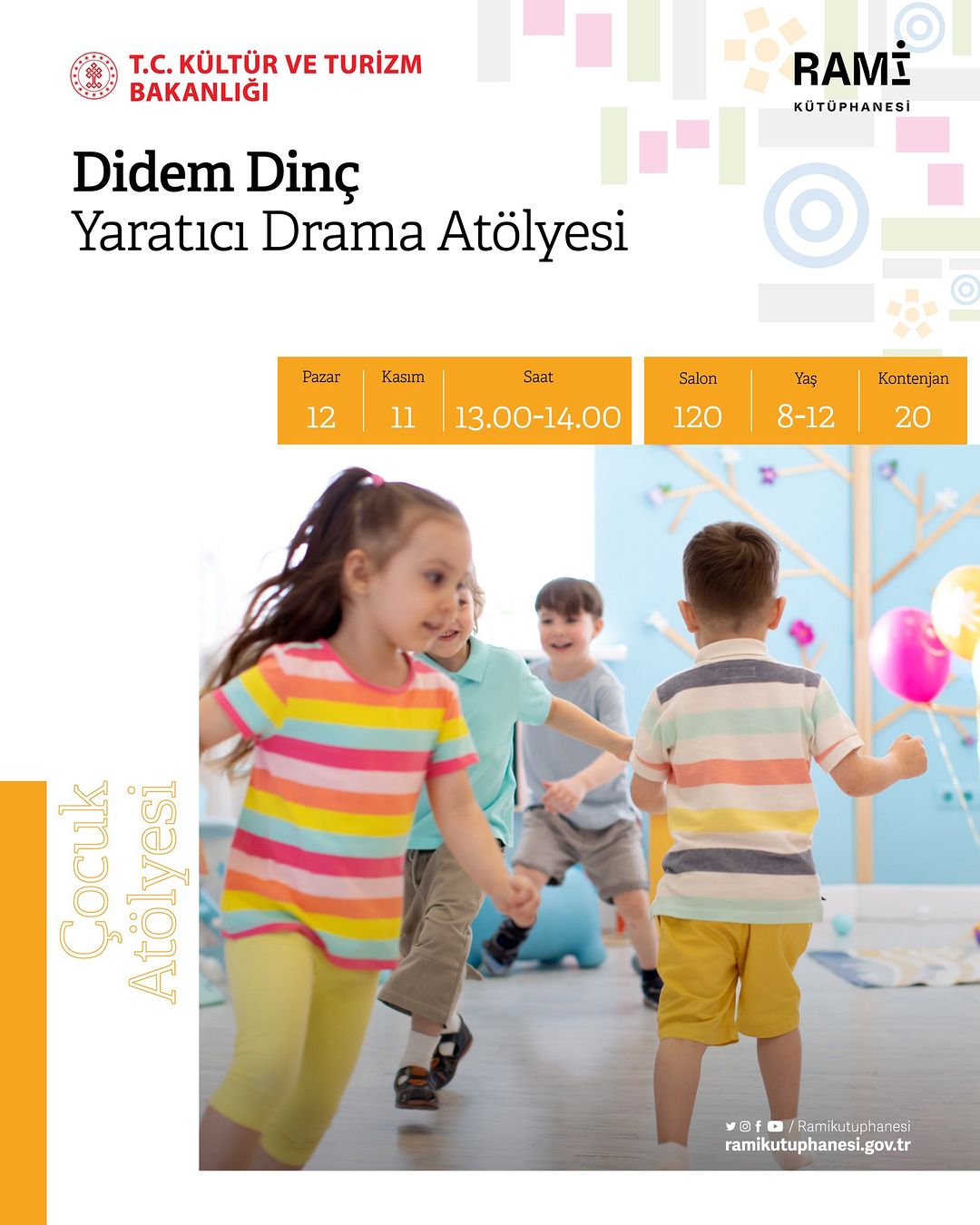 RAMİ KÜTÜPHANESİ - Didem Dinç: Yaratıcı Sinema Atölyesi 