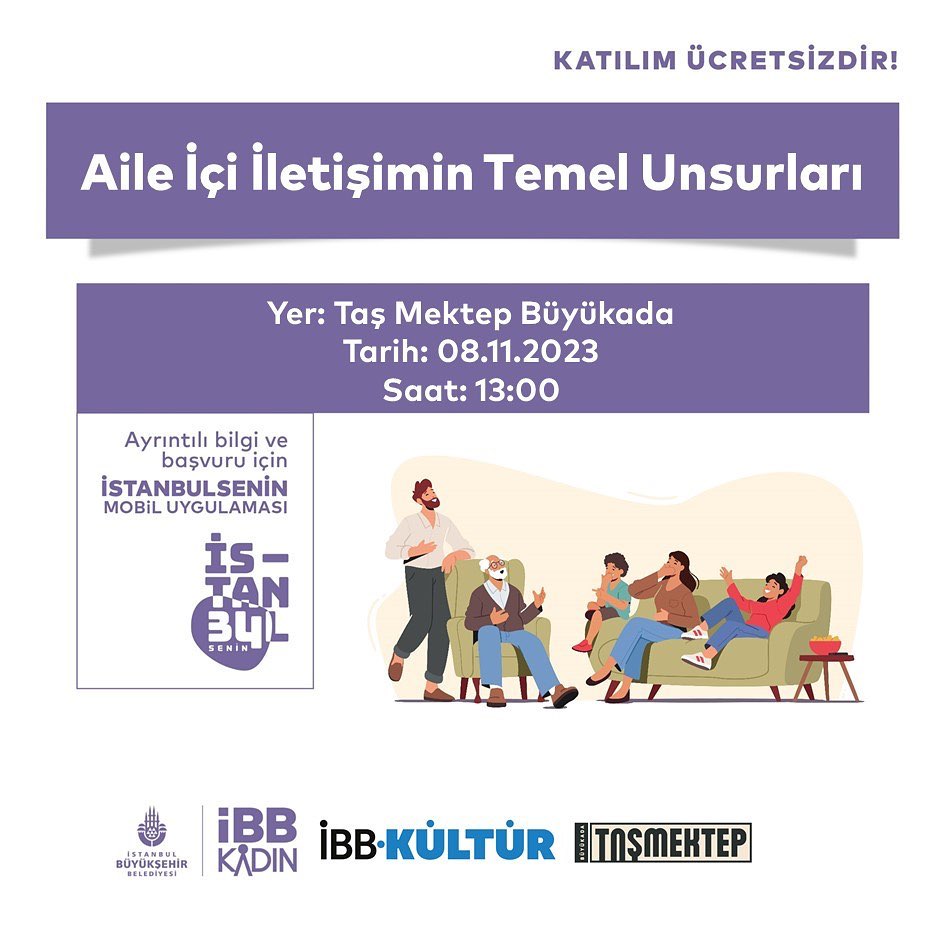 İBB Kadın - Aile İçi İletişimin Temel Unsurları