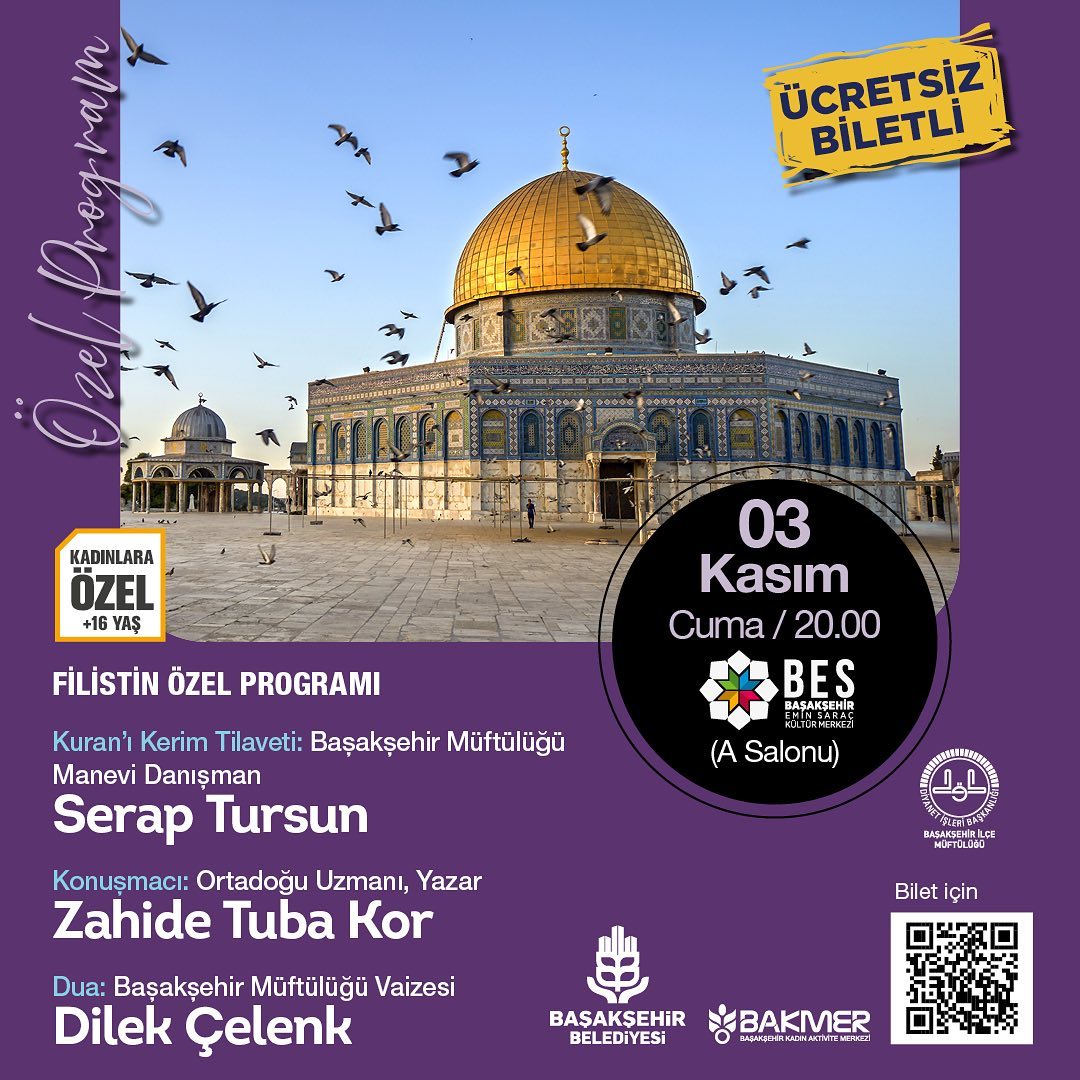 Başakşehir Belediyesi - Kadınlar için Filistin Özel Programı