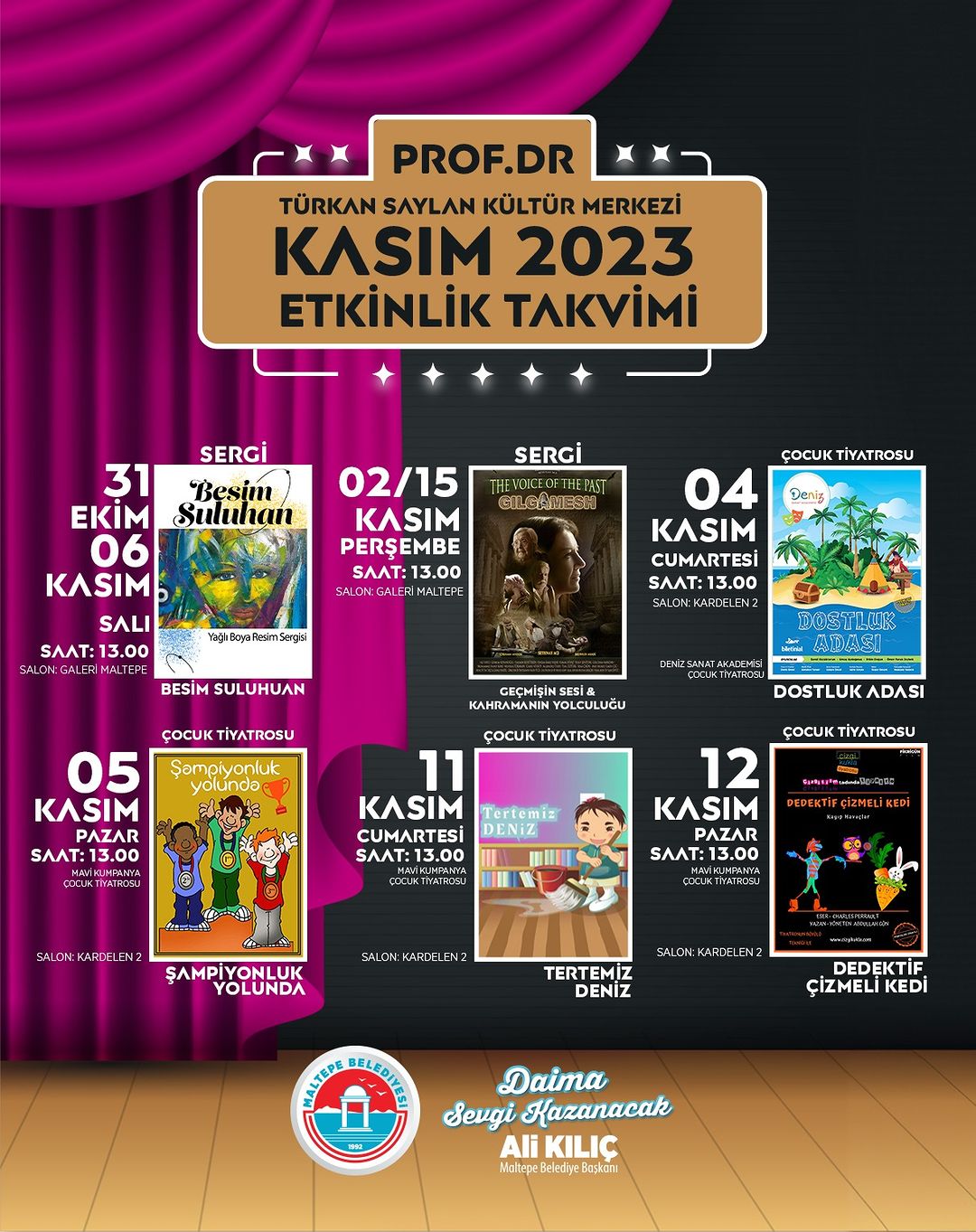 Maltepe Belediyesi - Tertemiz Deniz, Çocuk Tiyatrosu