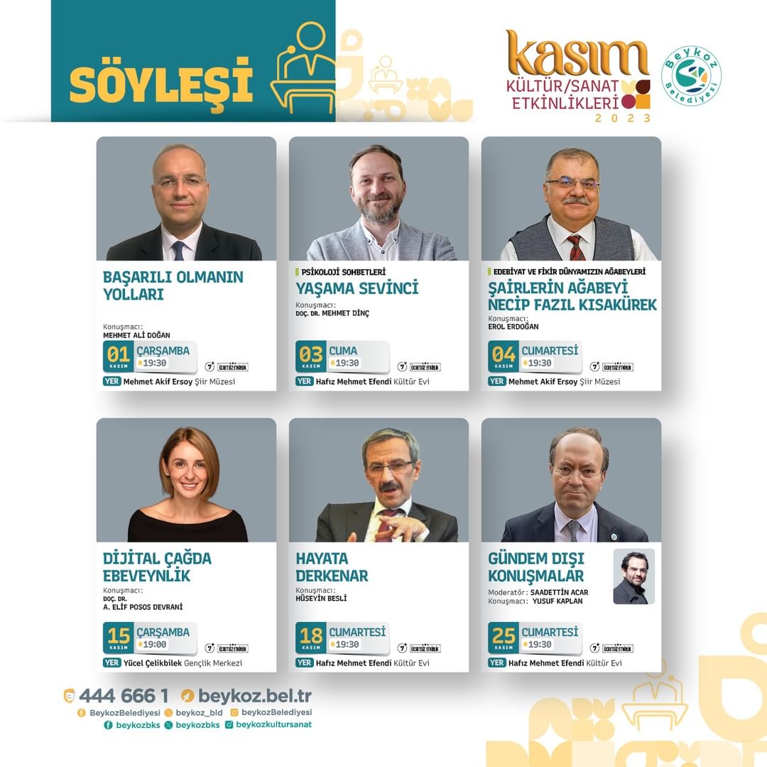 Beykoz Belediyesi - Kültür Sanat Söyleşisi