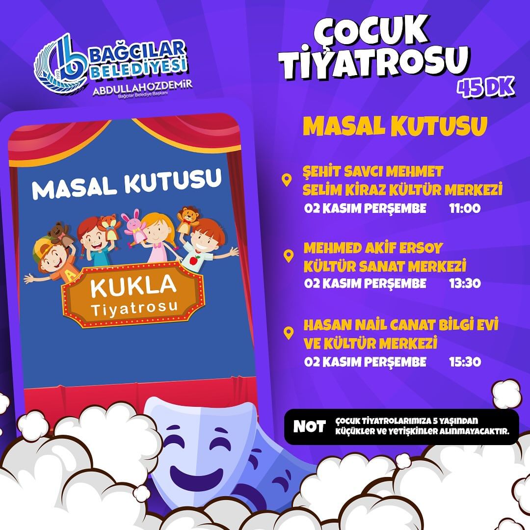 Bağcılar Belediyesi - Çocuk Tiyatrosu: Masal Kutusu