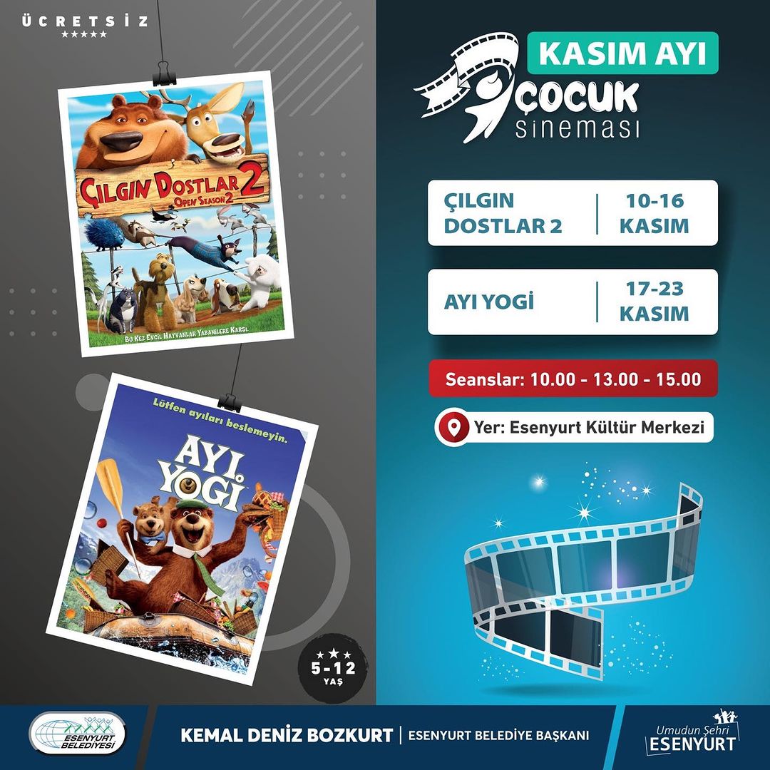 Esenyurt Belediyesi - Çılgın Dostlar 2 , Ayı Yogi