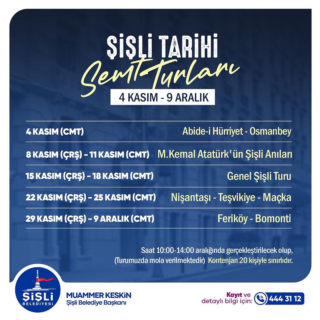Şişli Belediyesi - Şişli Tarihi Semt Turları