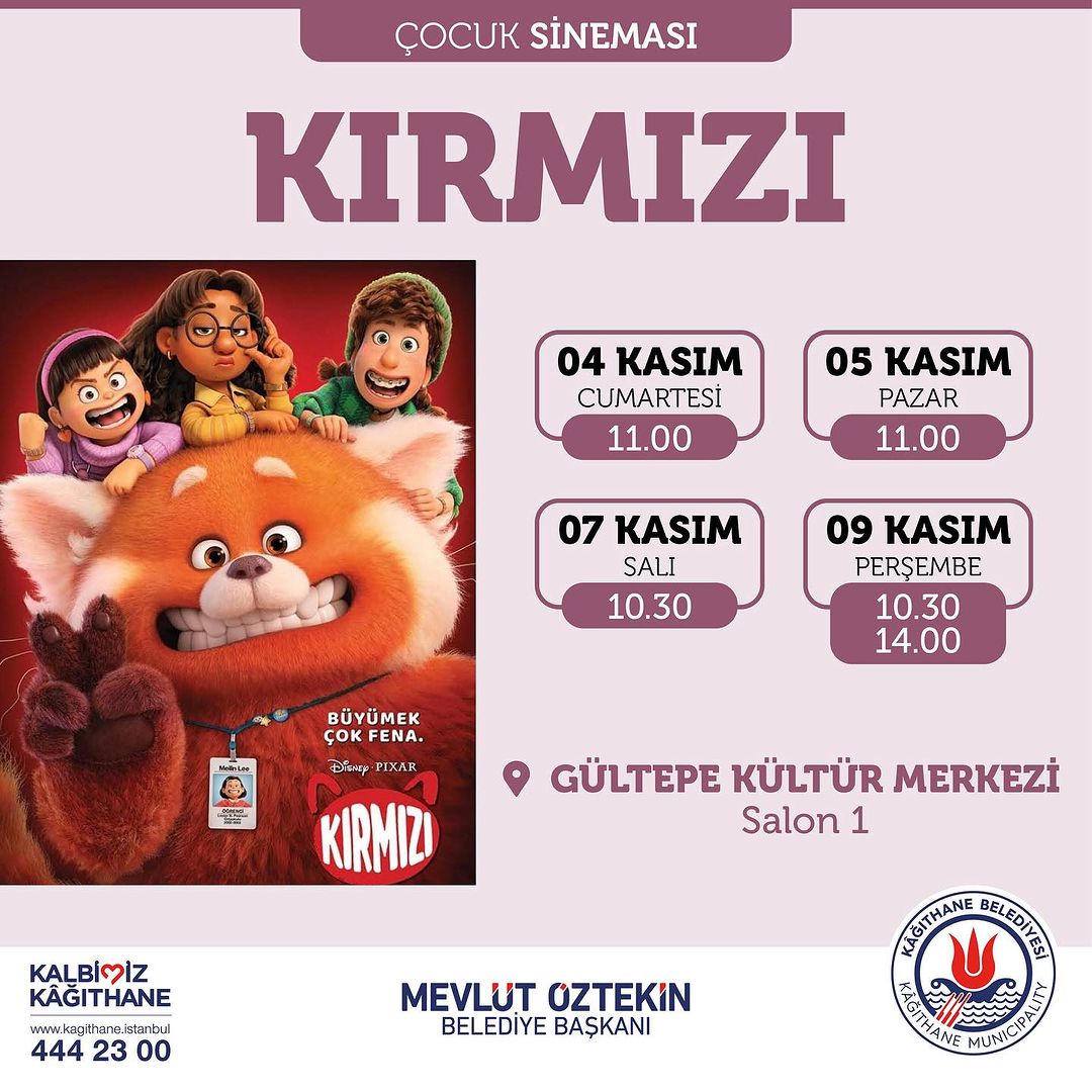 Kağıthane Belediyesi - Kırmızı