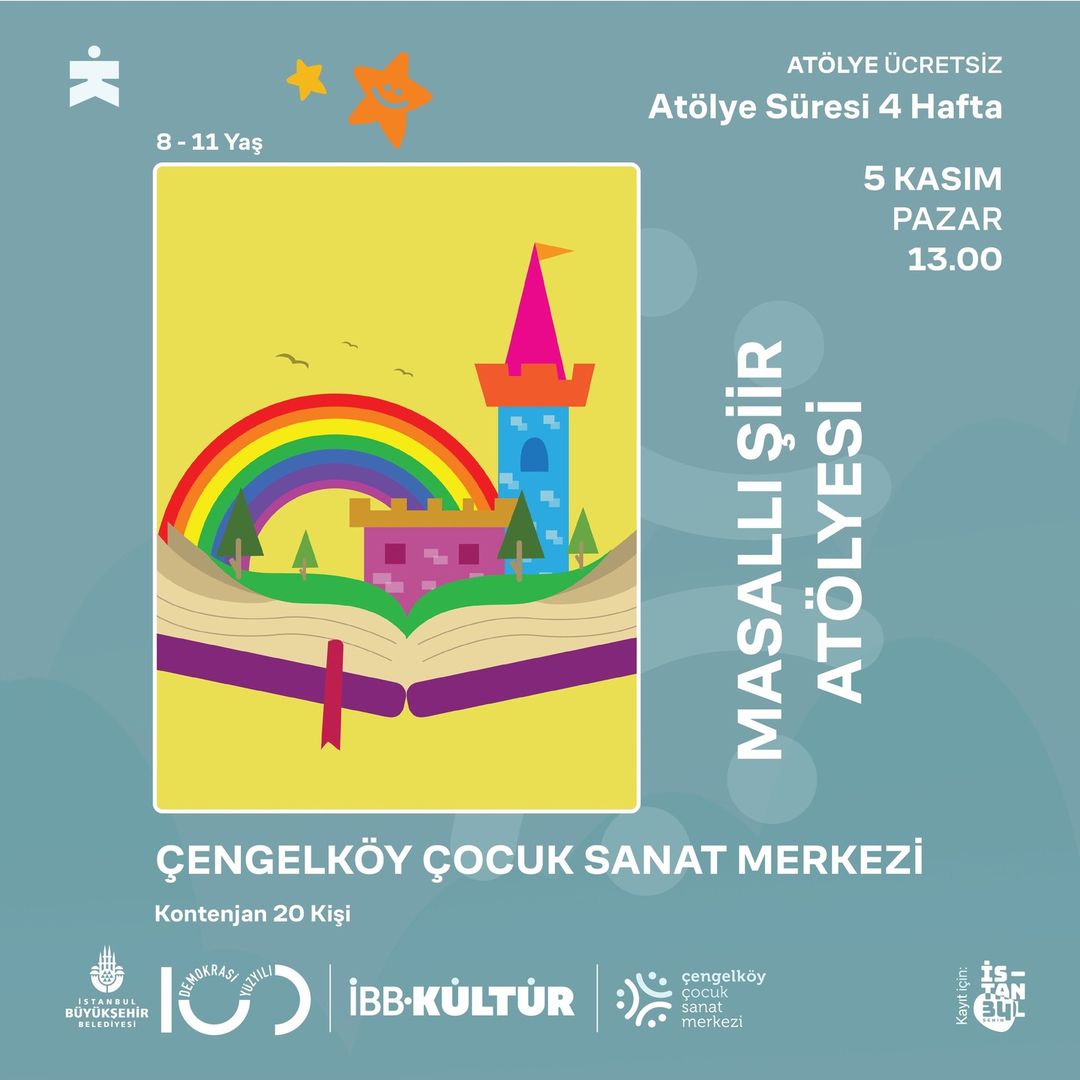İBB Kültür - Masallı Şiir Atölyesi