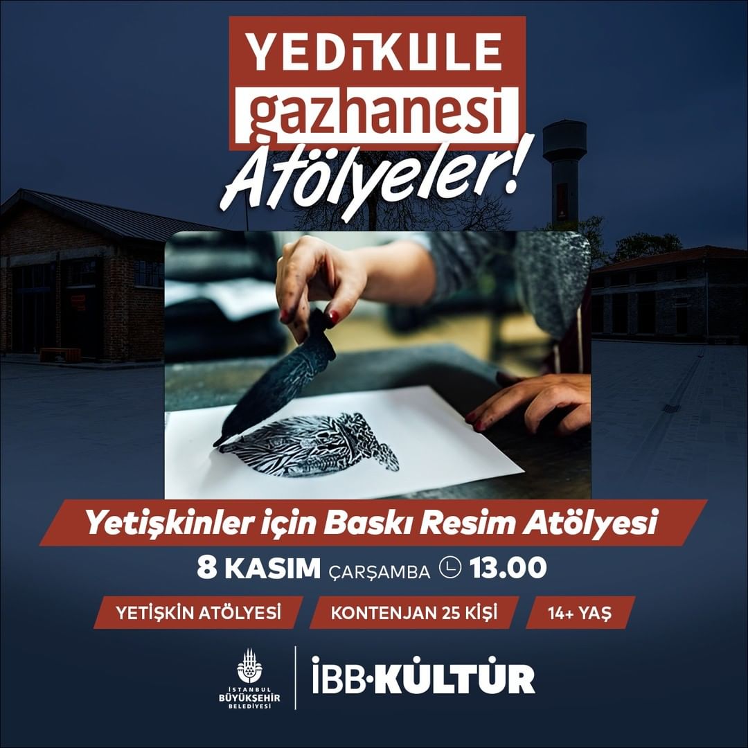 İBB Kültür - Baskı Resim Atölyesi