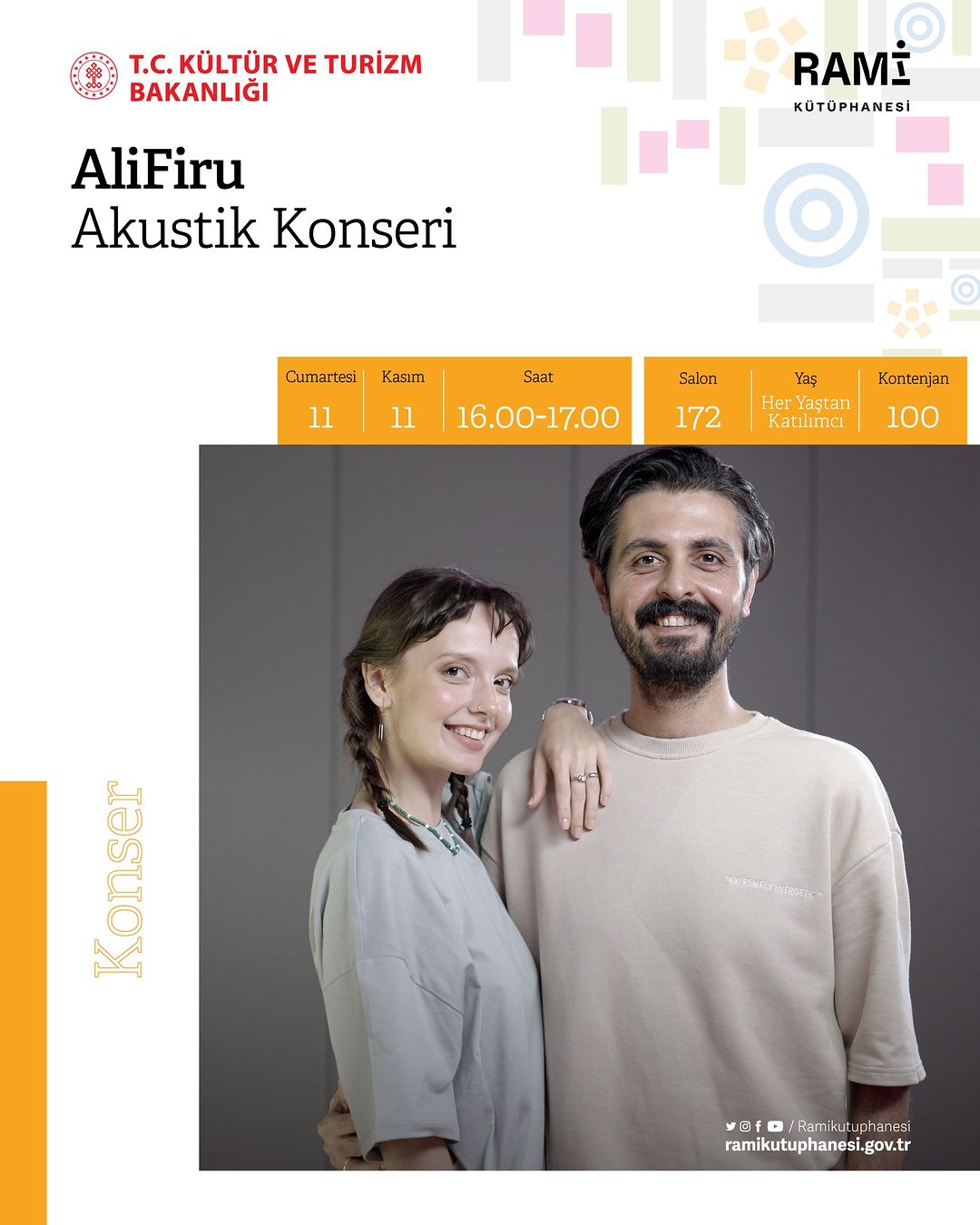 RAMİ KÜTÜPHANESİ -  Alifru Akustik Konser