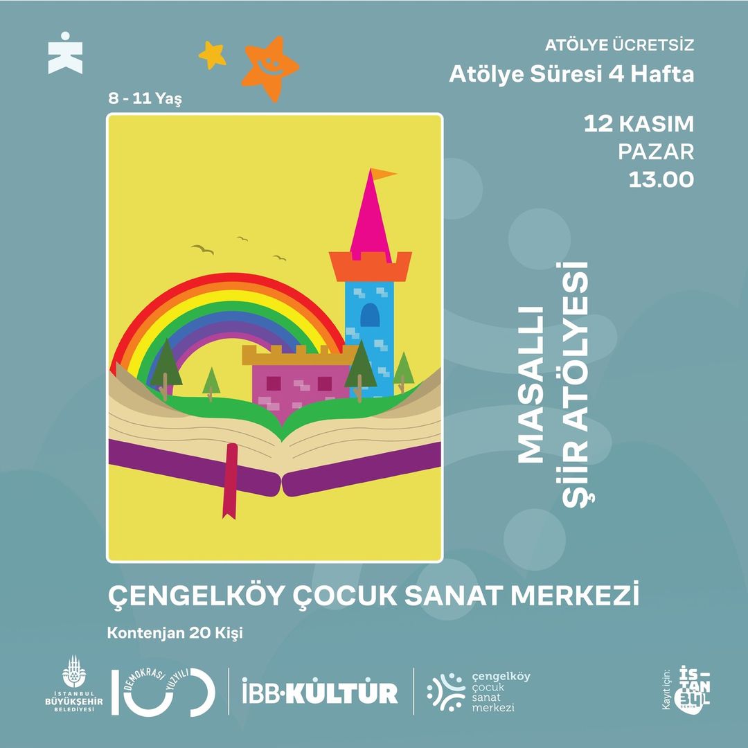 İBB Kültür - Masallı Şiir Atölyesi