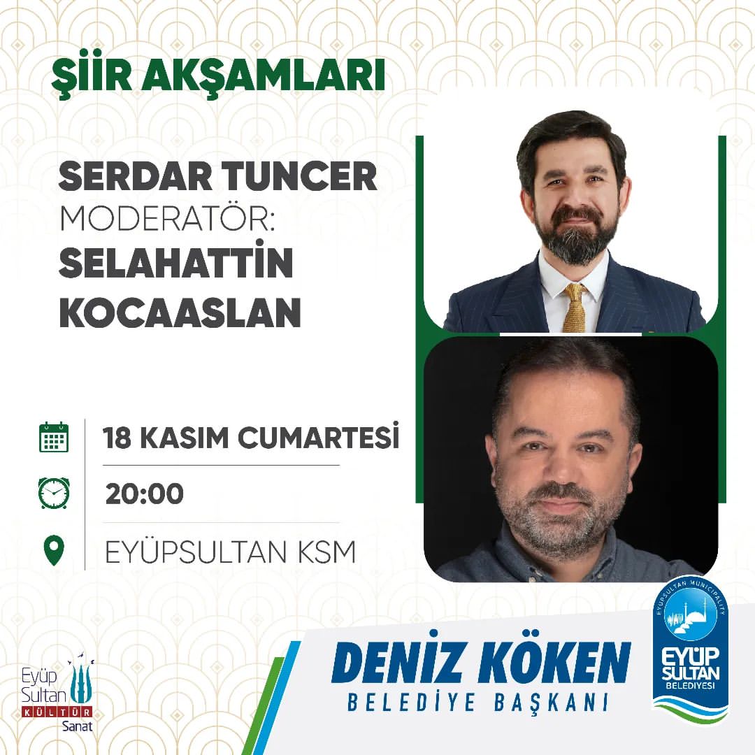 Eyüp Kültür Sanat - ŞİİR AKŞAMLARI