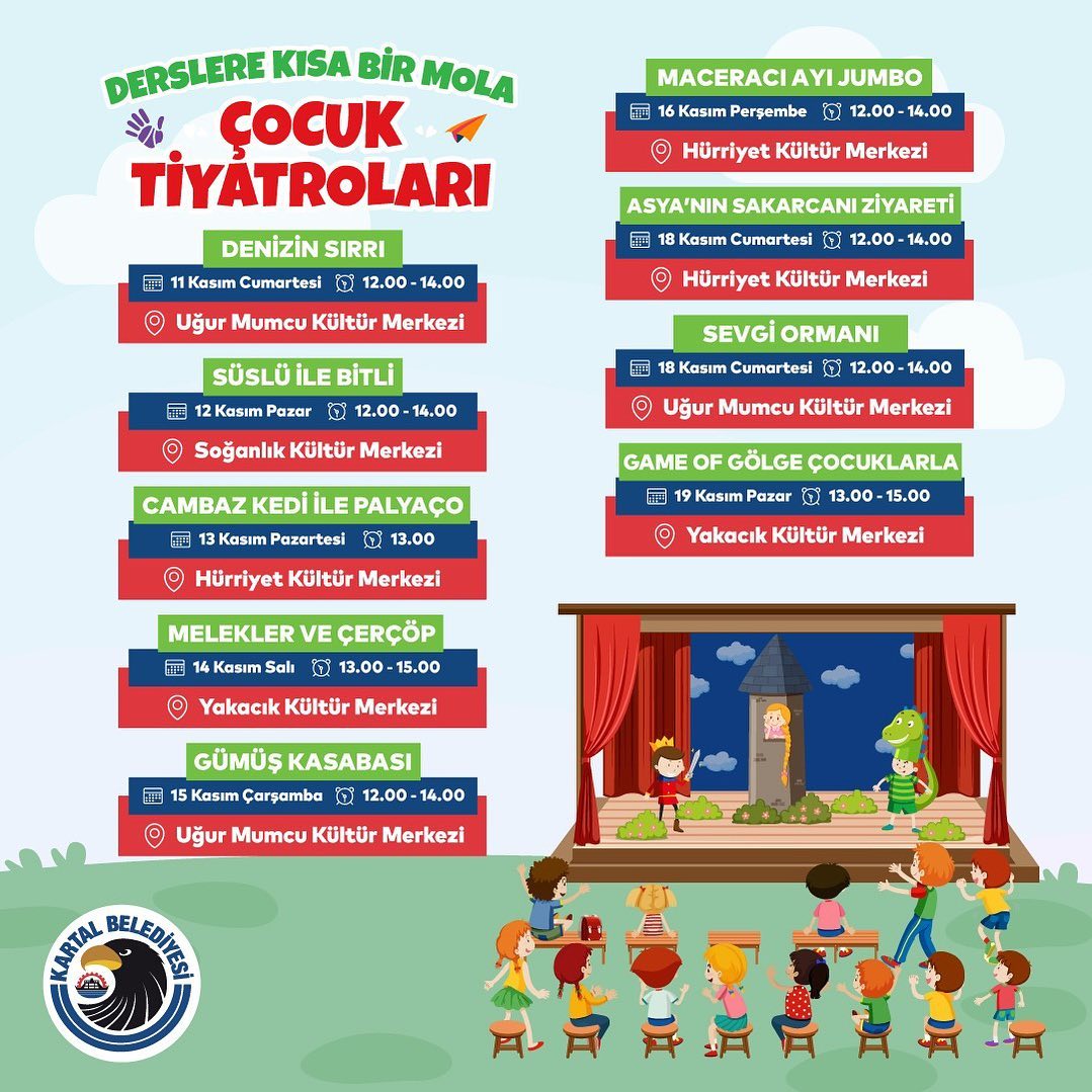Kartal Belediyesi - Çocuk Tiyatroları