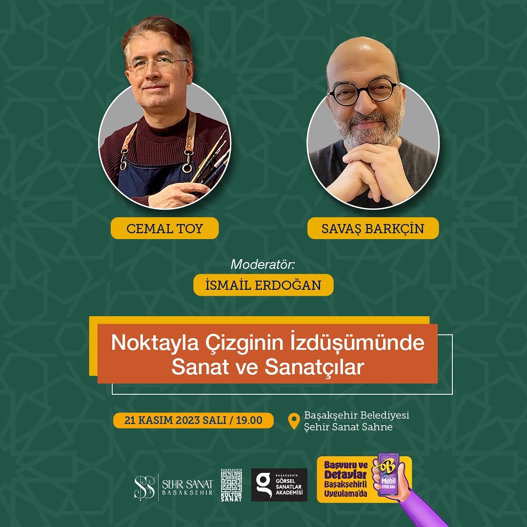 Başakşehir Belediyesi - Cemal Toy ve Savaş Barkçin ile Şehir Sanat Söyleşileri