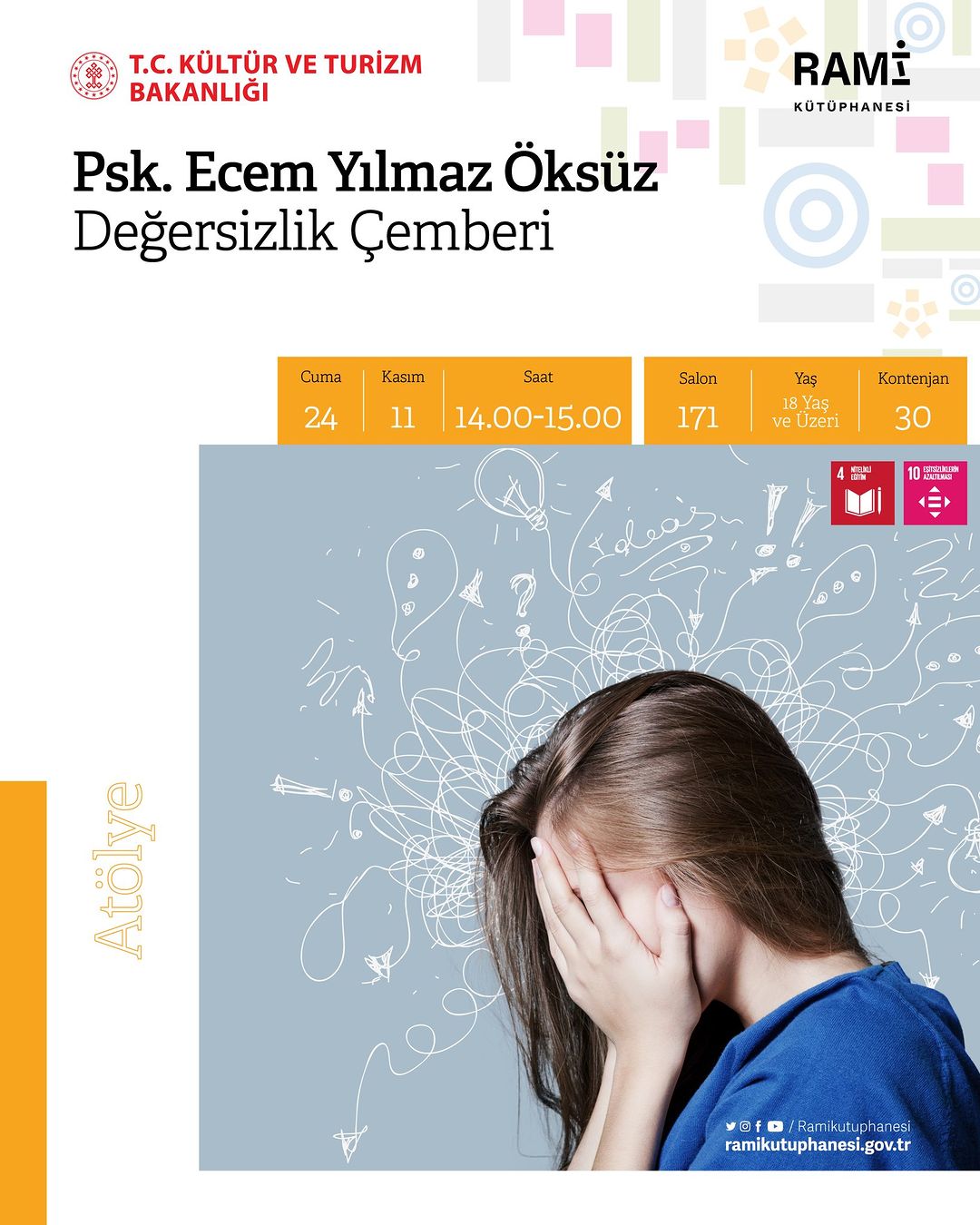 Rami Kütüphanesi -  Psk. Ecem Yılmaz Öksüz ile Değersizlik Çemberi 