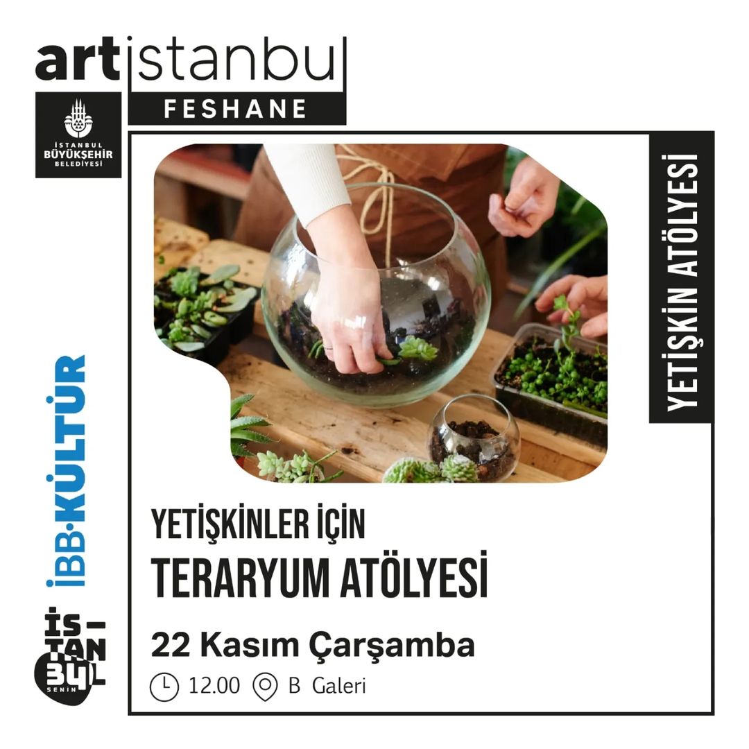 Yetişkinler için Teraryum Atölyesi