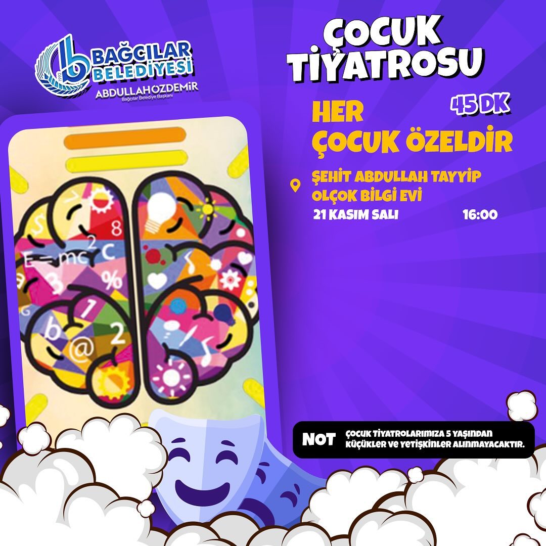 Çocuk Tiyatrosu - Her Çocuk Özeldir