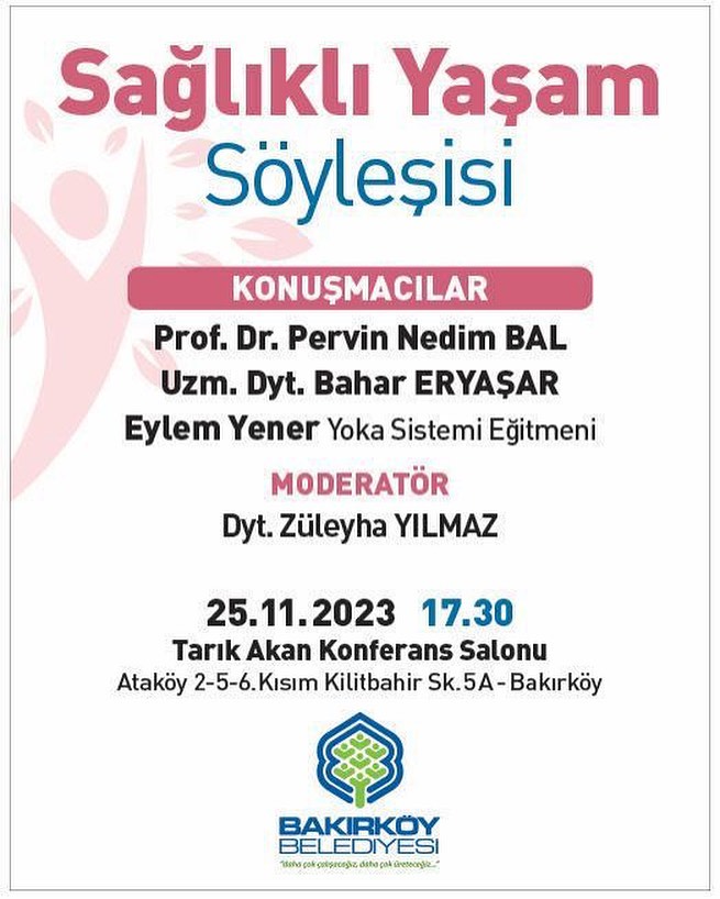 Bakırköy Belediyesi - Sağlıklı Yaşam Söyleşisi