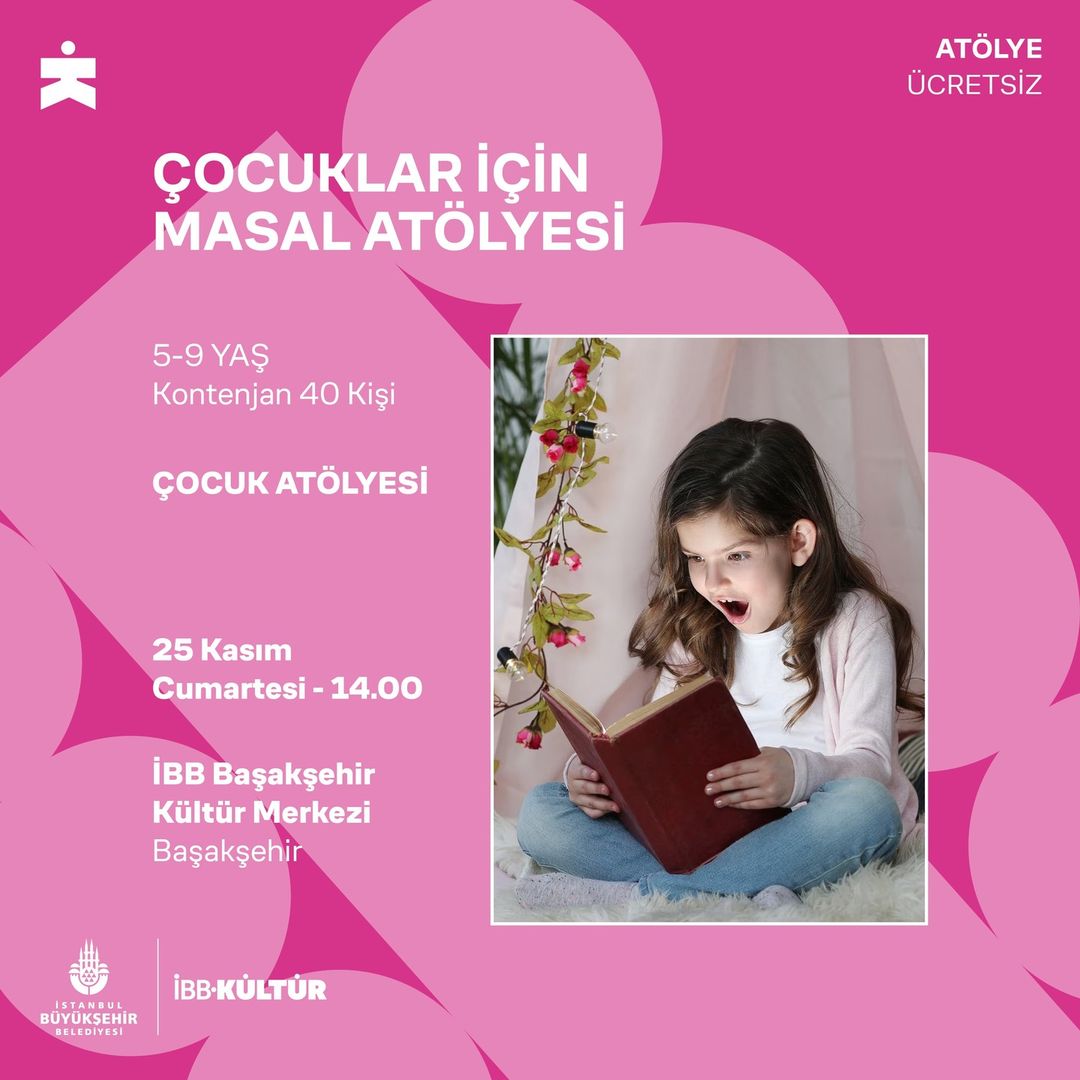 İBB Kültür - Çocuklar İçin Masal Atölyesi