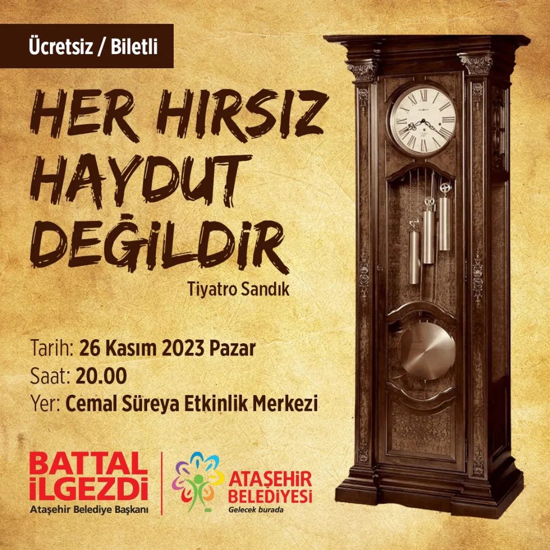 Ataşehir Belediyesi - Her Hırsız Haydut Değildir