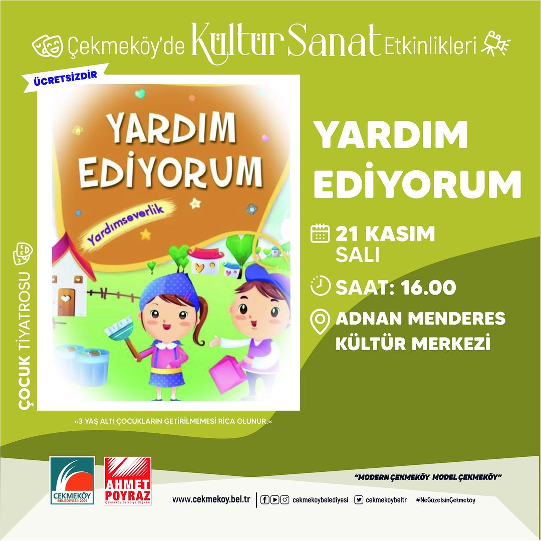 Çocuk Tiyatrosu - Yardım Ediyorum