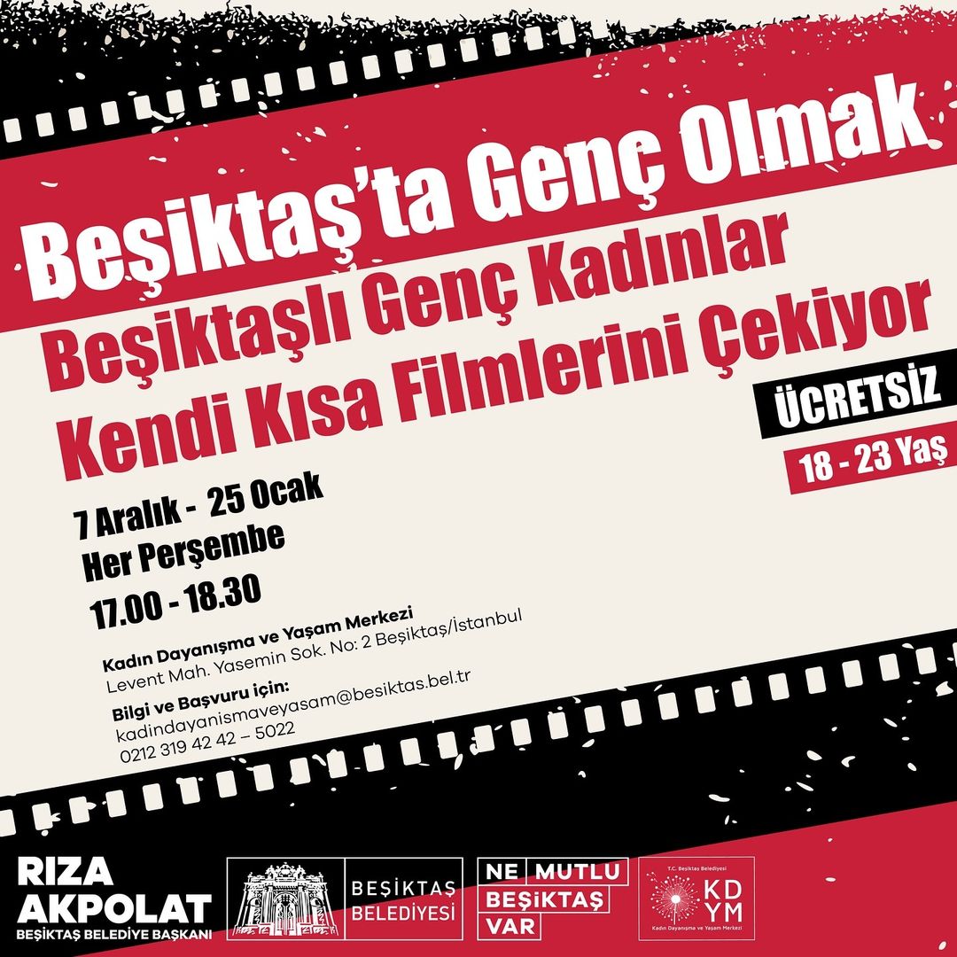 Beşiktaşlı Genç Kadınlar Kendi Filmlerini Çekiyor