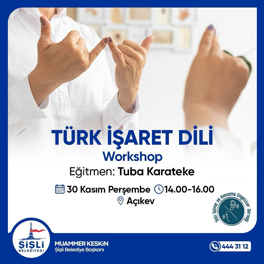 Şişli Belediyesi - Türk İşaret Dili