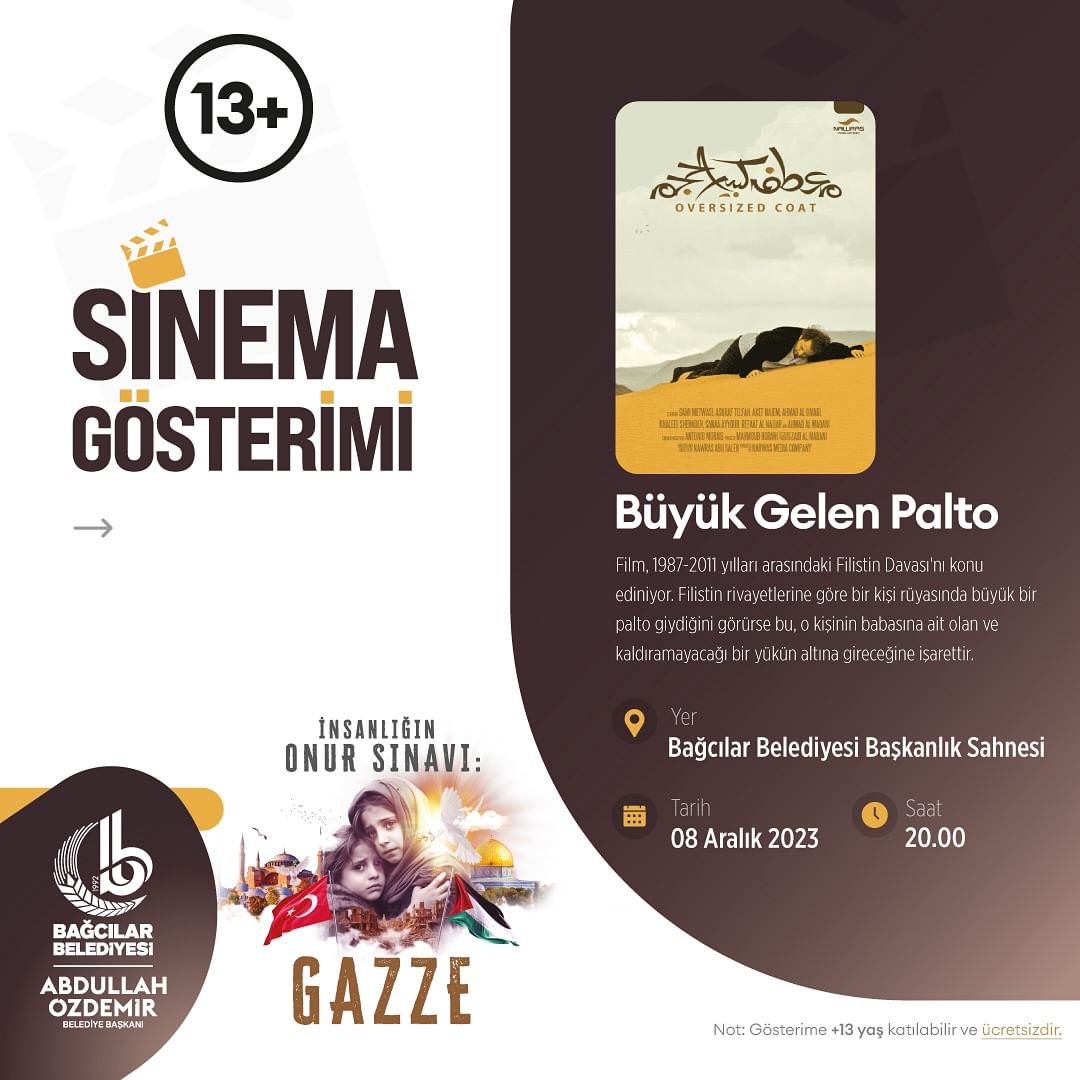 Bağcılar Belediyesi - Sinema Gösterimi "Büyük Gelen Palto"