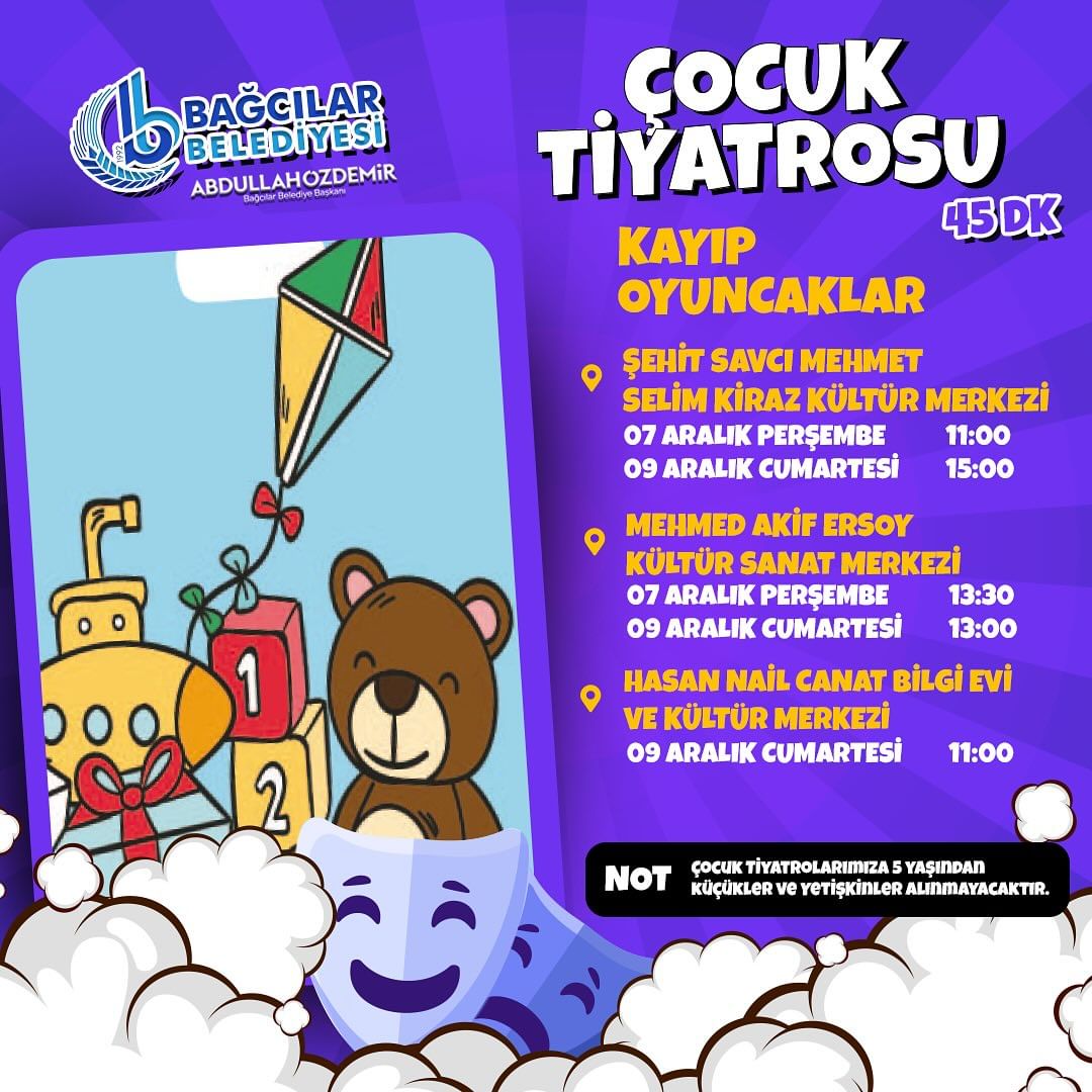Çocuk Tiyatrosu - Kayıp Oyuncaklar