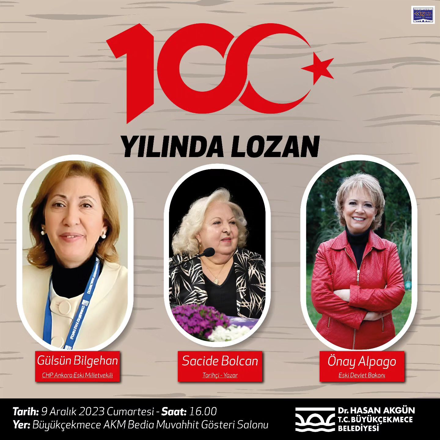 Büyükçekmece Belediyesi - 100. Yılında Lozan