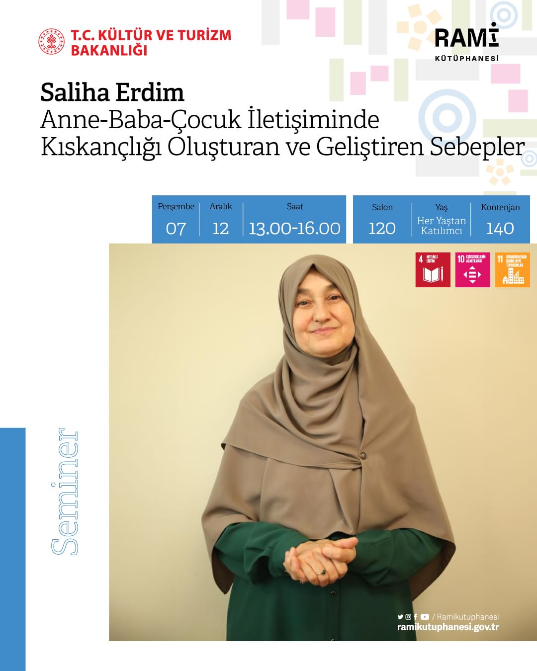 RAMİ KÜTÜPHANESİ -  Saliha Erdim ile Anne Baba Çocuk İletişimde Kıskançlığı Oluşturan ve Geliştiren Sebepler