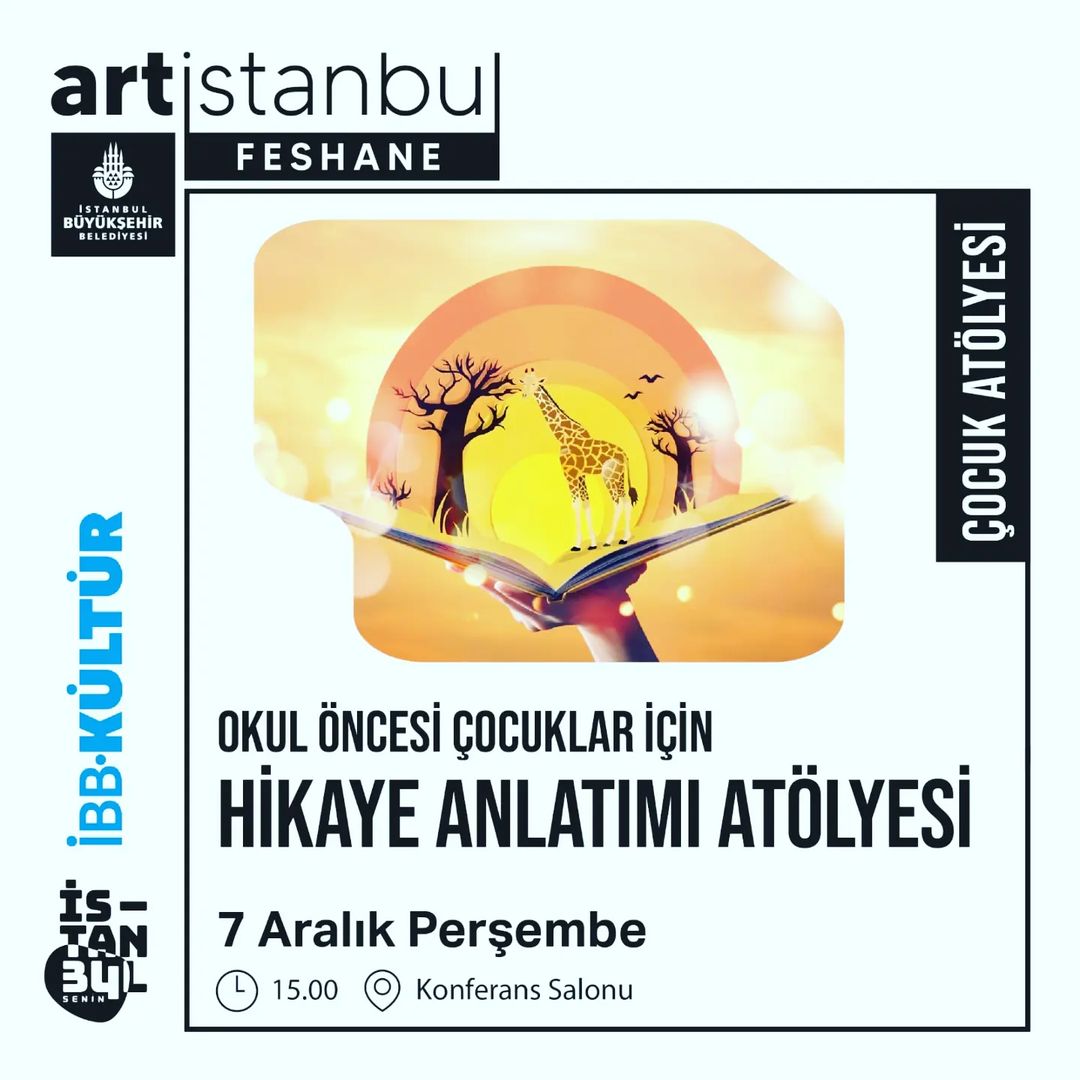 Artistanbul Feshane - Hikaye Anlatım Atölyesi
