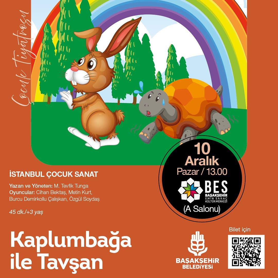 Başakşehir Belediyesi - Çocuk Tiyatrosu "Kaplumbağa ile Tavşan"