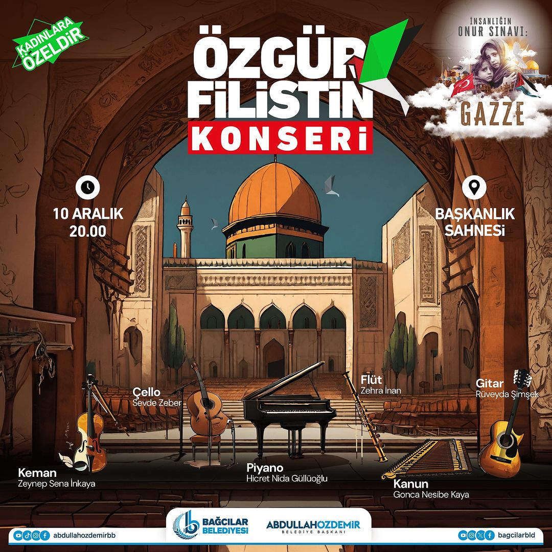 Bağcılar Belediyesi - Özgür Filistin Konseri