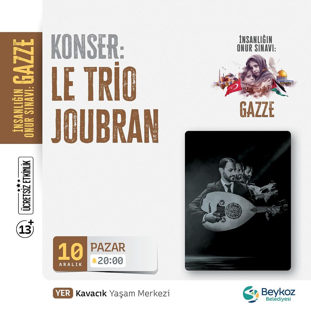 LE TRIO JOUBRAN KONSERİ 🇵🇸✨