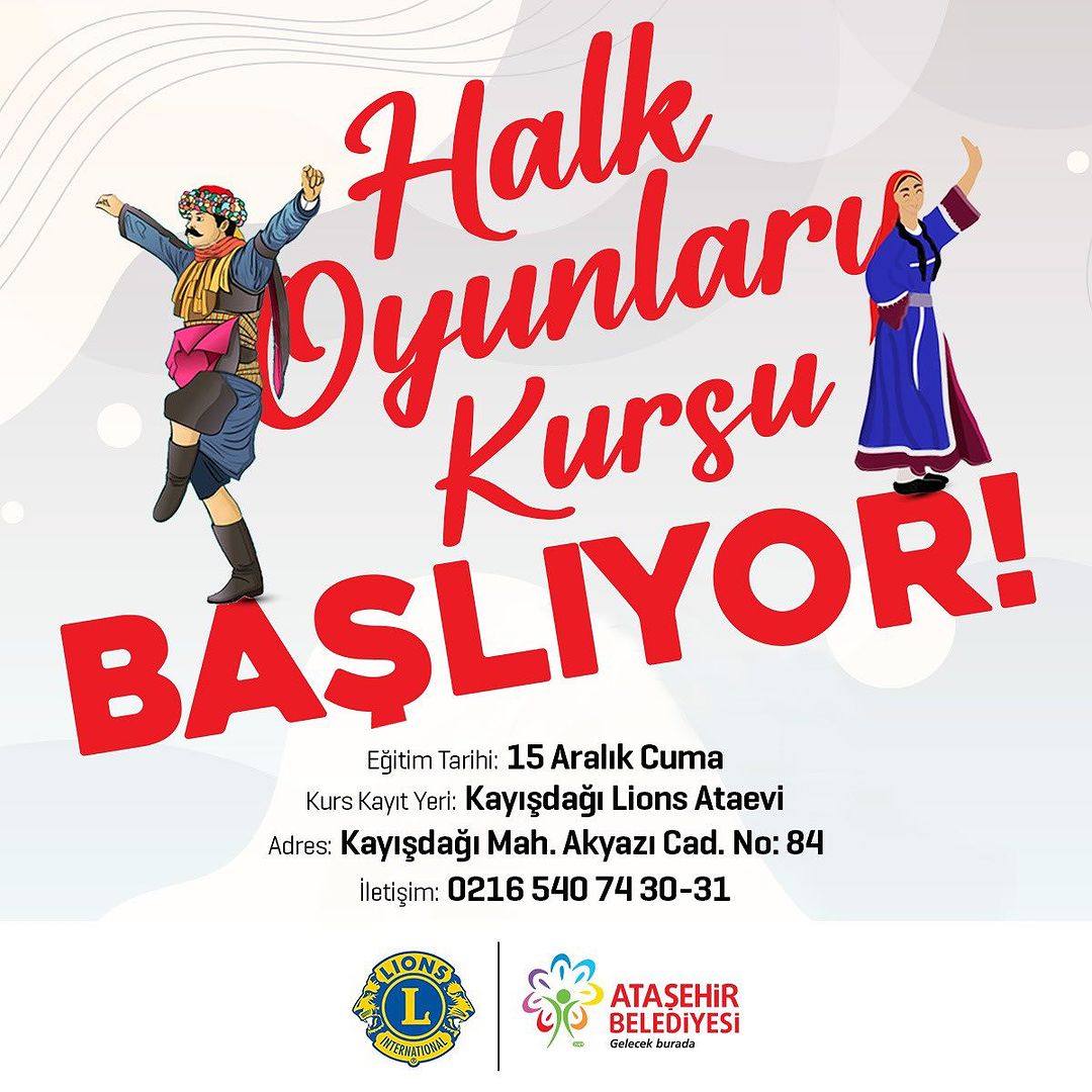 Ataşehir Belediyesi - Halk Oyunları Kursu 