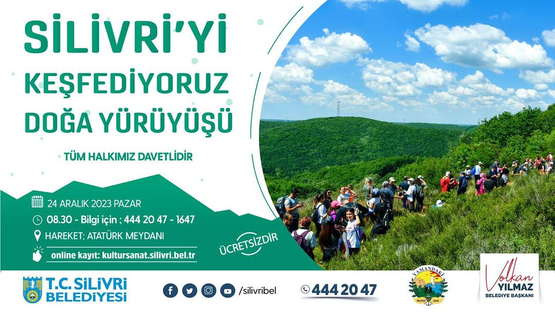 Silivri Belediyesi - Silivri'yi Keşfediyoruz Doğa Yürüyüşü