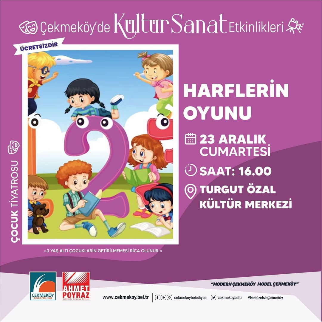 Çekmeköy Belediyesi - Harflerin Oyunu