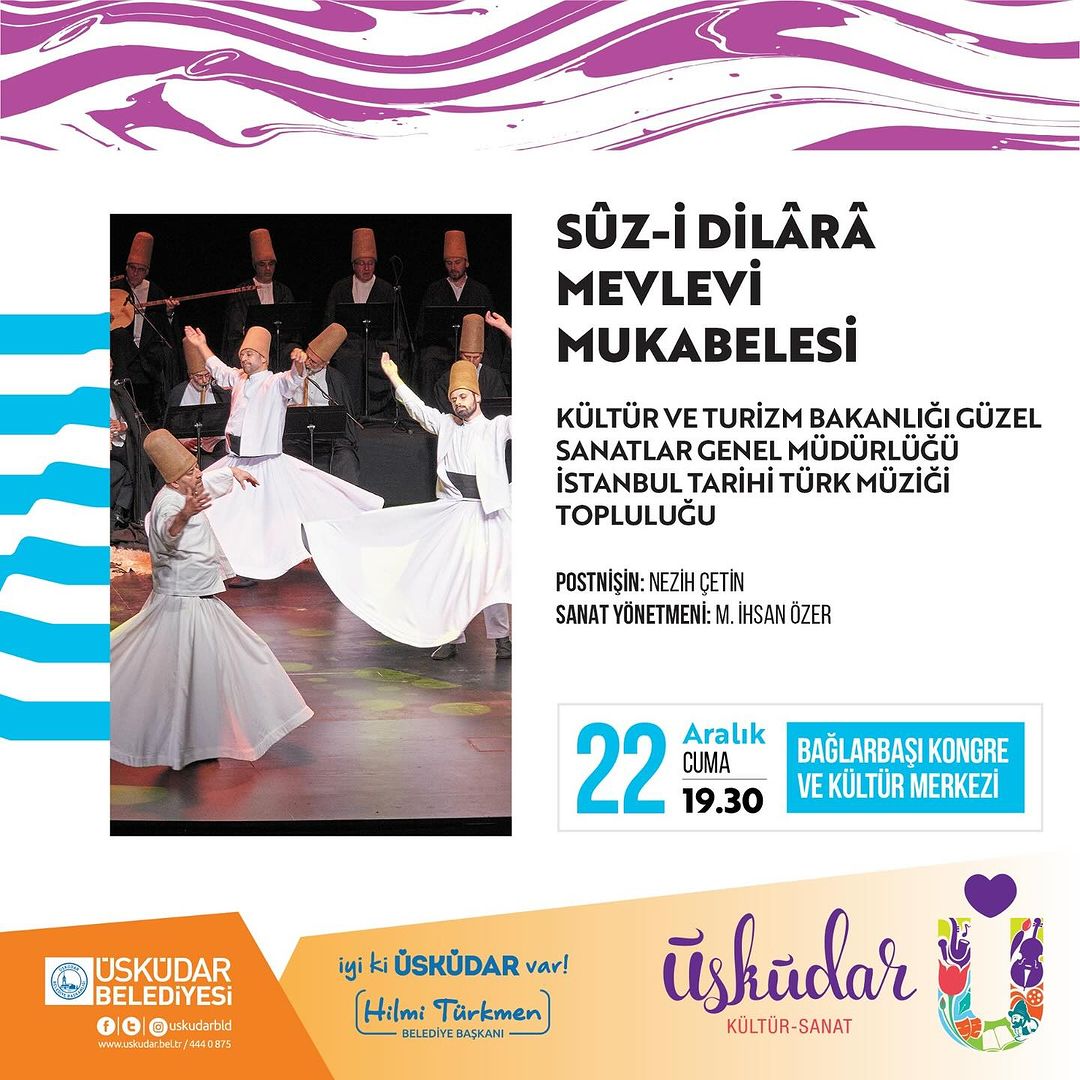 Üsküdar Belediyesi - Suz-i Dilara Mevlevi Mukabelesi
