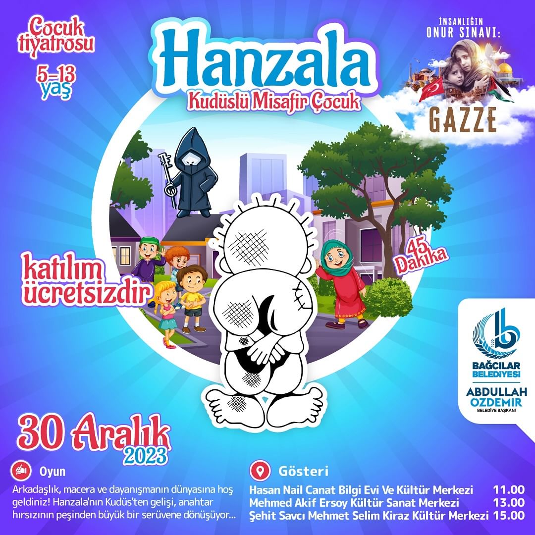 Bağcılar Belediyesi - Hanzala Kudüs'lü Misafir Çocuk