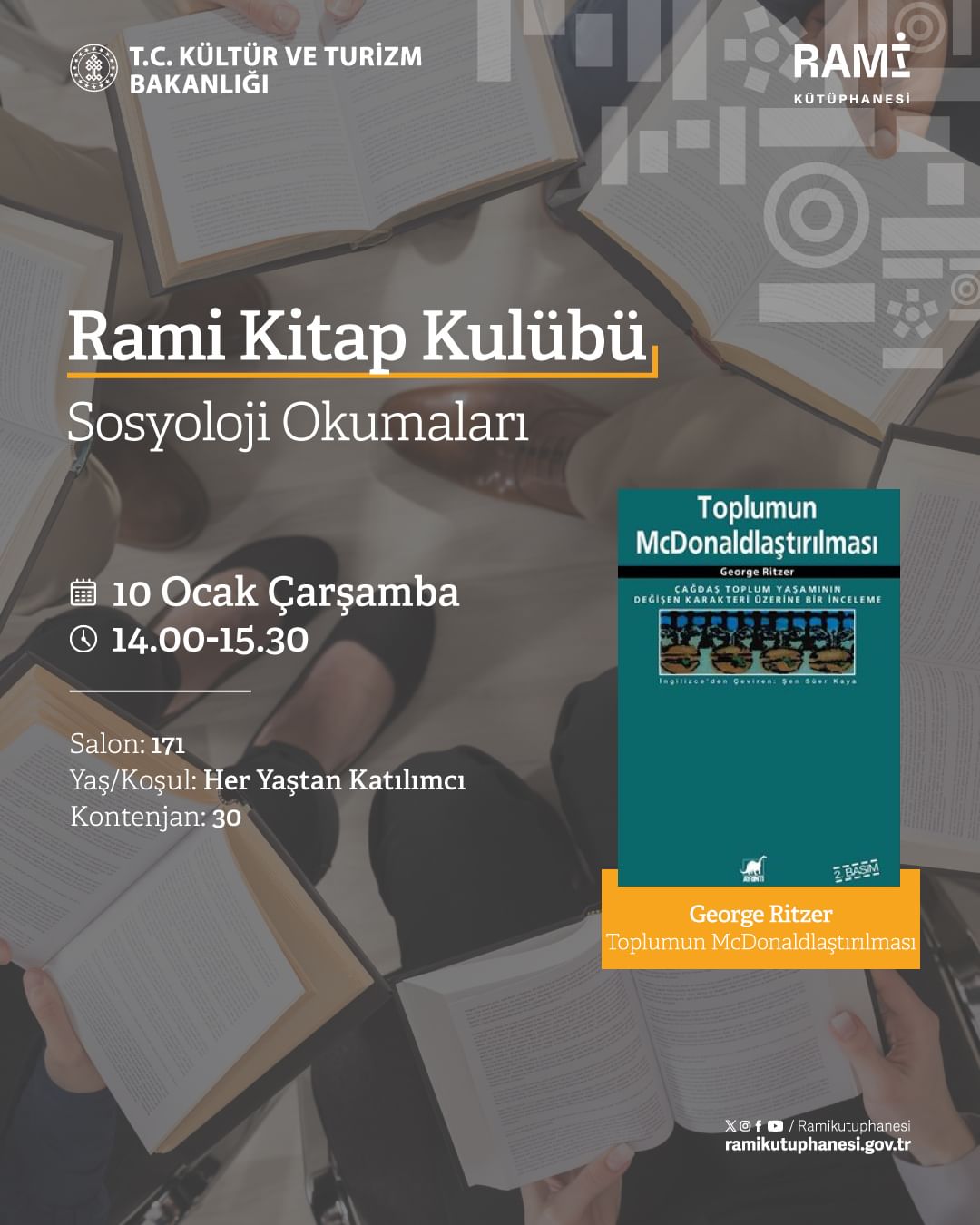 Rami Kütüphanesi - Sosyoloji Okumaları, Toplumun MCDonaldlaştırılması