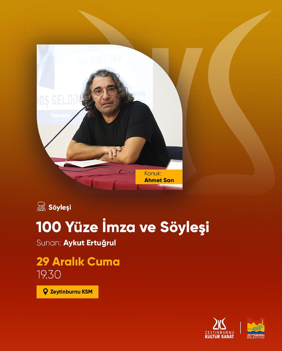 Zeytinburnu Belediyesi - 100 Yüze İmza ve Söyleşi