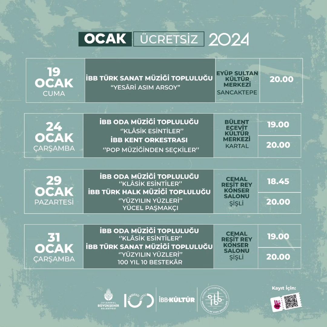 İBB Orkestraları - İBB Türk Sanat Müziği Topluluğu "Yüzyılın Yüzleri" 100 Yıl 10 Bestekar
