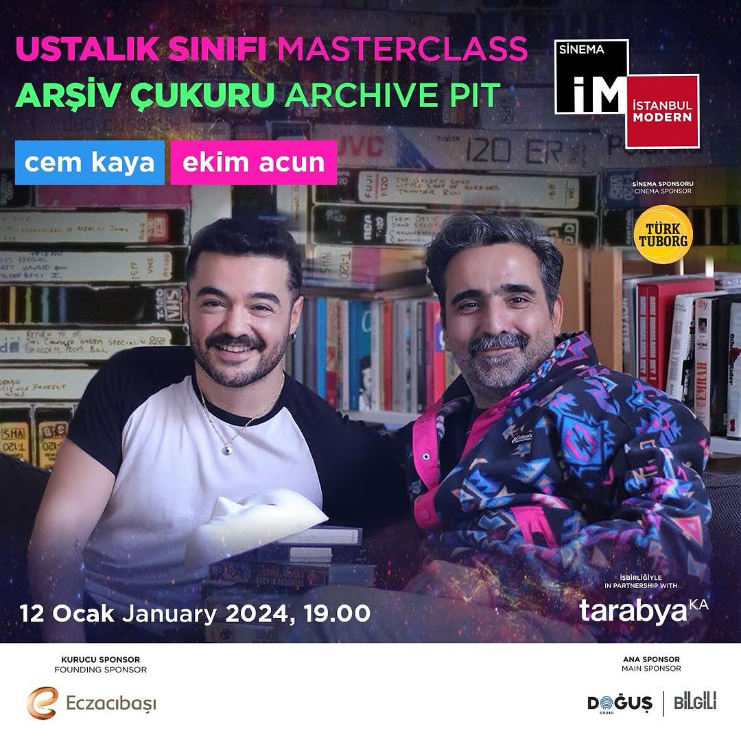 İstanbul Modern Sinema - “Arşiv Çukuru ve İçinden Nasıl Çıkılır” Ustalık Sınıfı