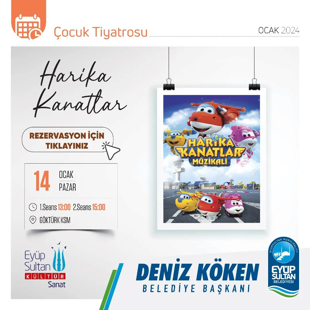 Eyüpsultan Belediyesi - "Harika Kanatlar" Müzikali