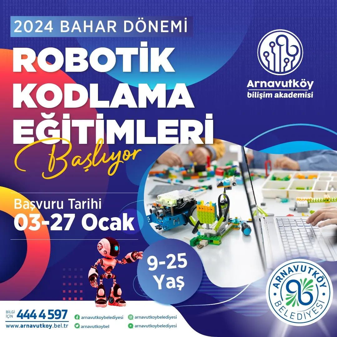 Arnavutköy Belediyesi - Robotik Kodlama Eğitimleri