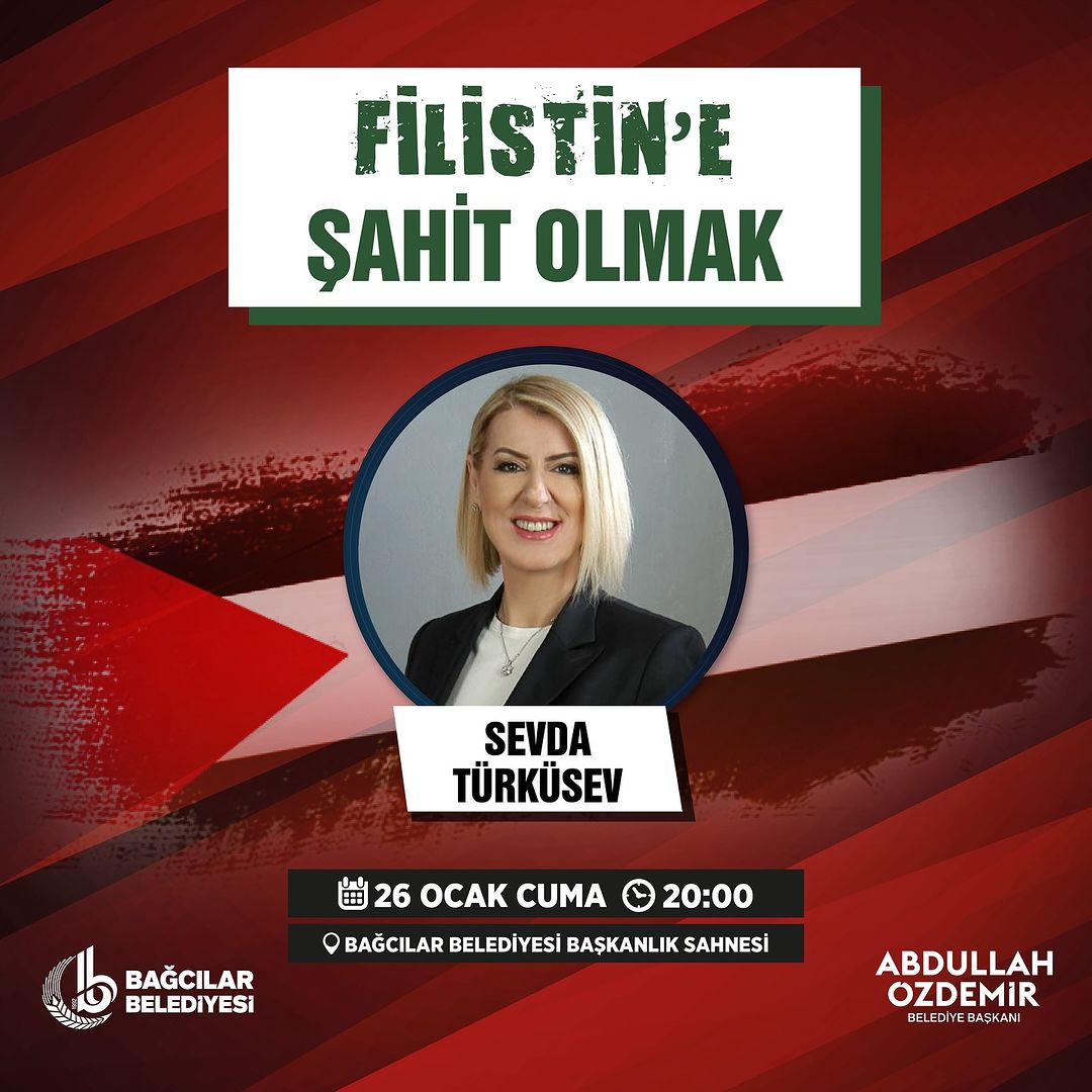 Bağcılar Belediyesi - Filistine Şahit Olmak 🇵🇸