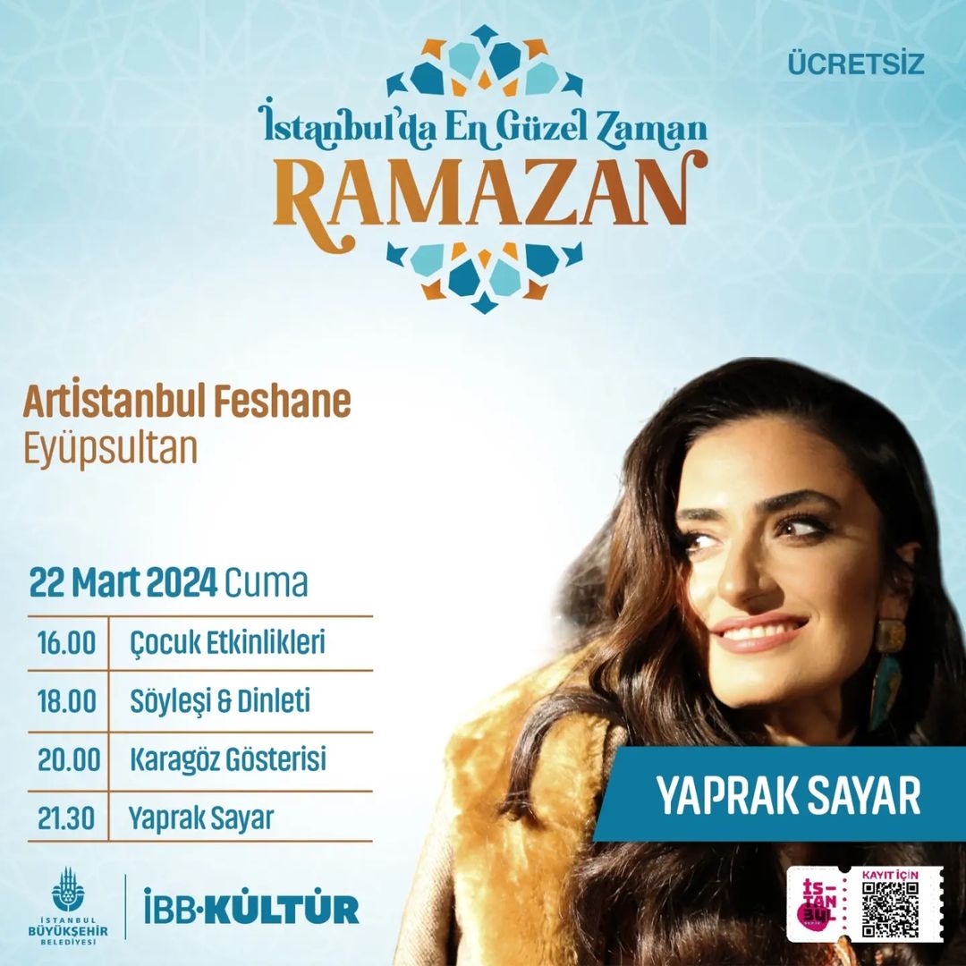 Artİstanbul Feshane  - Ramazana Özel Etkinlikleri "Yaprak Sayar"