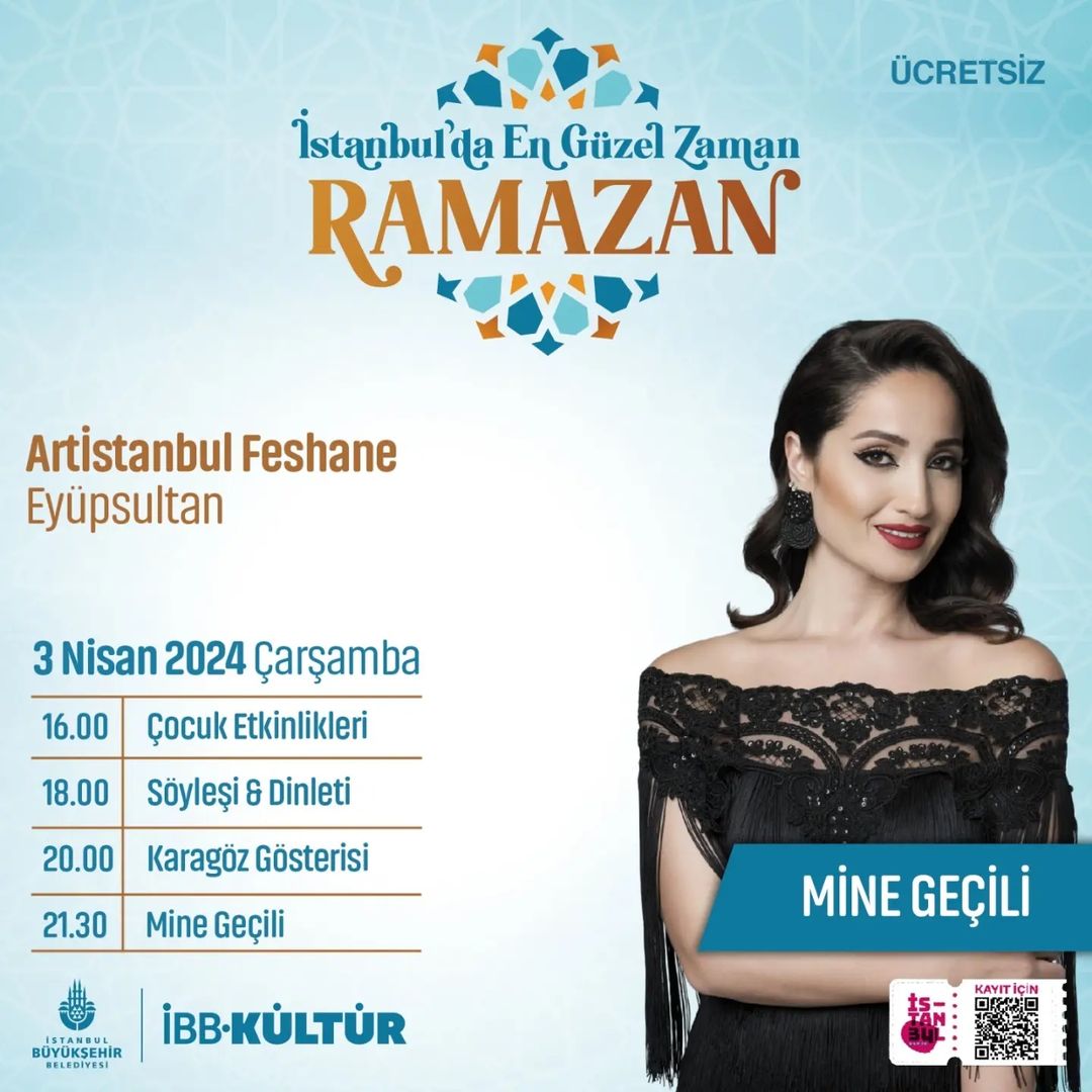 Artİstanbul Feshane  - Ramazana Özel Etkinlikleri "Mine Geçili"