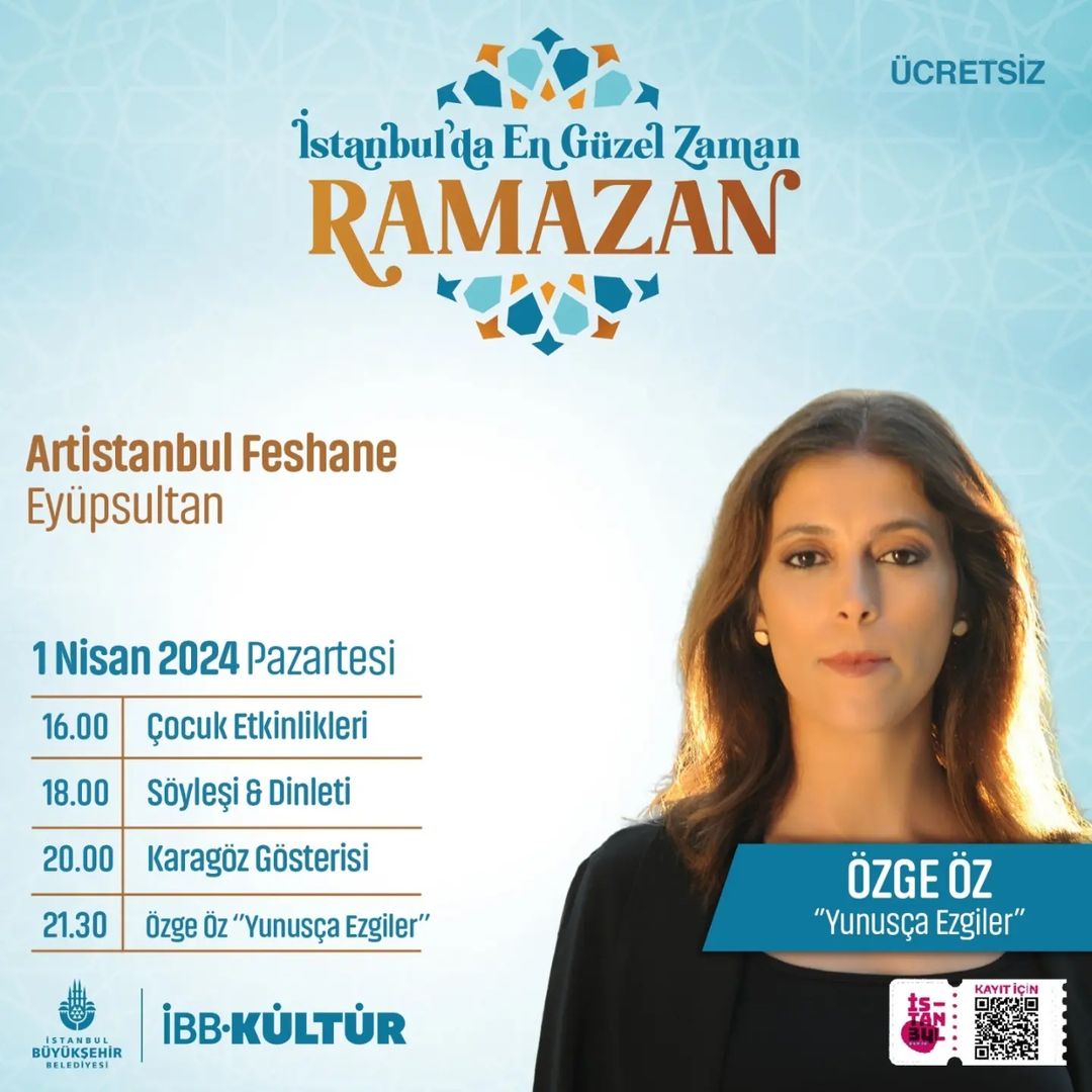 Artİstanbul Feshane  - Ramazana Özel Etkinlikleri "Özge Öz"
